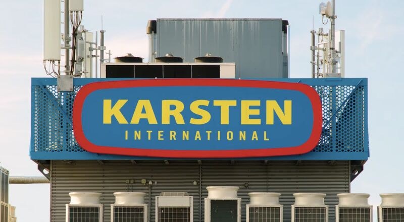 Karsten International building with the company sign