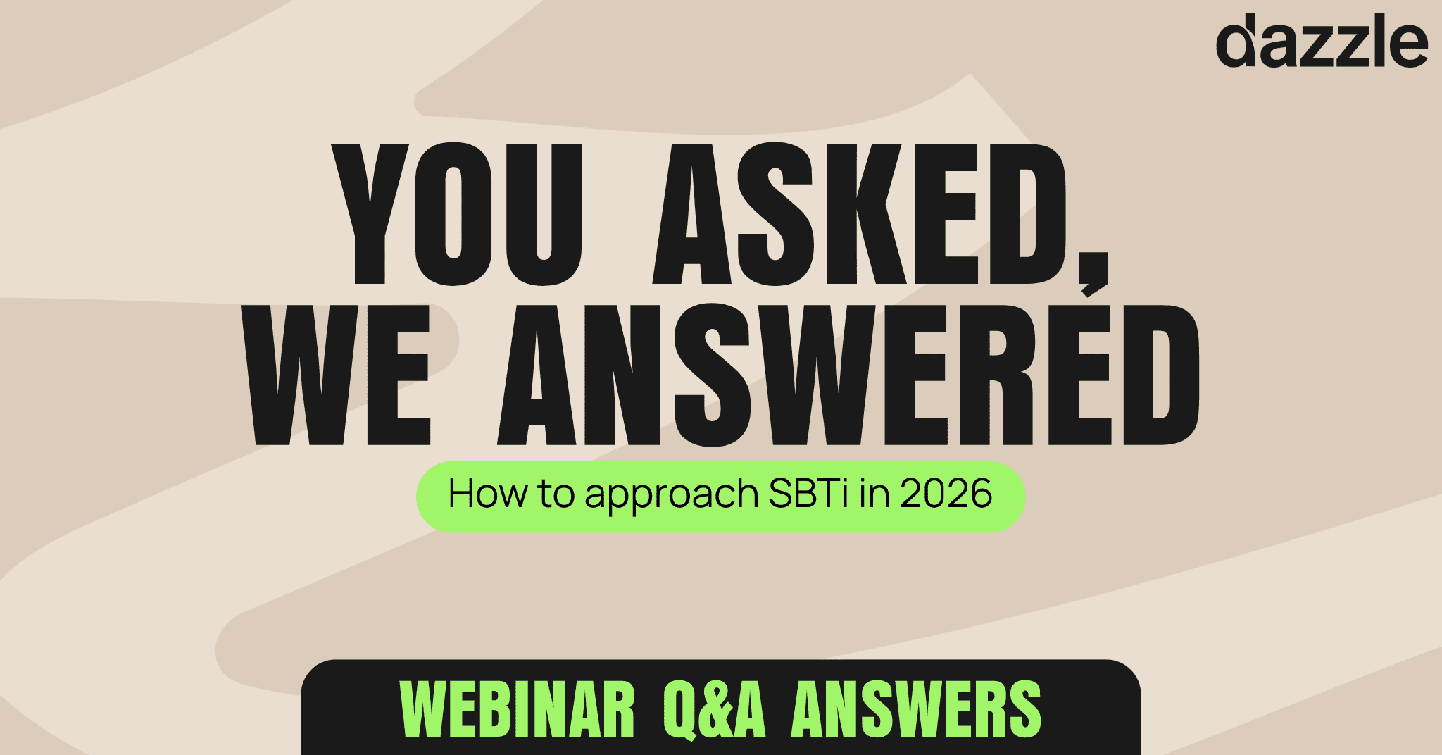 Copy of Webinar Q&A Blog featured image SBTi Webinar Your SBTi questions answered: Insights from our expert webinar